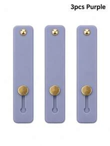 6/3/1pc Retractable Phone Ring Holder Finger Strap Stand, Portable Phone Ring Grip Handle (Classic Color) - Retractable Finger Sleeve Stand - View 12