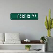 1/3pcs Custom Text Signs - Rustic Vintage Metal Street Sign For Kids Room, Personalized Name Sign, Unique Gift For Him - Perfect For Birthdays, Holidays & Special Occasions - Multicolor - View 4