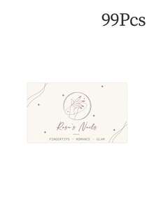 Custom Business Cards, Personalized Logo, Name & Other Personal Information, Modern Elegant Business Cards, Must-Have For Workplace & Company - Multicolor - View 9