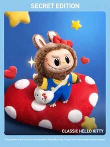 Pop Mart Labubu THE MONSTERS X Sanrio Family Series - Liontin Boneka Vinyl (1 Kotak Buta Acak) - MultiWarna - View 10