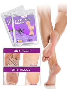 5 Packs Foot Peeling Mask,Exfoliator Peel Mask ,Foot Peel Masks For Men And Women Feet Peeling Mask Natural Ingredient Design, Moisturizing Exfoliator Foot Mask - View 3