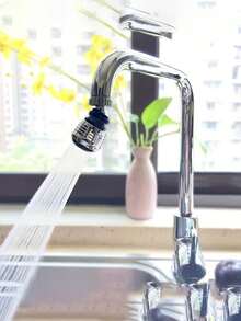 Kitchen Faucet Aerator, Universal Swivel Water Outlet, Water-Saving Anti-Splash Tap Filter, Fits Most Home Faucets, Switchable Water Modes, Anti-Splashing Design, Easy Vegetable & Dish Washing, Simple Installation Without Tools, Durable, Home Kitchen & Bathroom Tap Extension Pressure Booster Aerator, Kitchen Sink Faucet Accessory, Reduces Water Splatter, Practical Home Kitchen & Bath Small Accessory - Multi-color - View 7