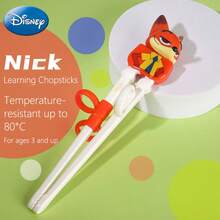 Disney Children's Chopstick Training Set - Zootopia Cute Cartoon Chopstick Baby Learning Dining Utensils - Multicolor - View 9