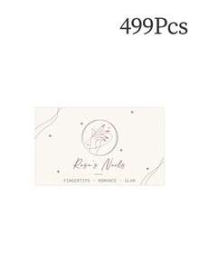 Custom Business Cards, Personalized Logo, Name & Other Personal Information, Modern Elegant Business Cards, Must-Have For Workplace & Company - Multicolor - View 7