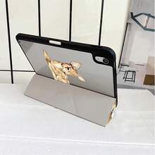 酒紅玫瑰背景小鹿保護平板保護套，附筆筒，相容 iPad 第 10 代 Smart Case/11(A16 2025)/相容 Galaxy S9/S7/S10+/相容 /相容 - 彩色 - 查看 4