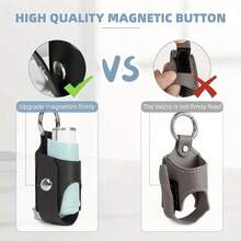 Asthma Inhaler Keychain, Casual Style Cough Bottle Protective Case, Portable, Available In Black, Blue, Pink, Grey, Suitable For Outdoor Use - View 3