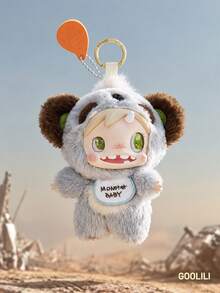 Pop Mart Labubu POLAR-Monster Baby Monster Collection Manual Series Plush Pendant Blind Box Ver.1 - MultiWarna - View 4