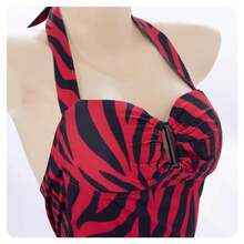 Women Tankinis - Red - View 2