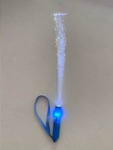 Creative Novelty Glowing Fiber Optic Wand, LED Flashing Fairy Stick, Suitable For Concerts, Festivals, Parties, Atmosphere Cheering Props, Multi-Color Ambient Light Stick - Fiber Optic Rod - View 17