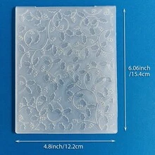 Embossing Plates, Wall Tiles, Wood Grain, Multiple Pattern Embossing Templates, Plastic Texture Mats, Suitable For Greeting Card Making, Scrapbooking, DIY Paper Crafts - Embossed Wall Tiles - View 32