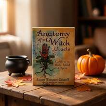 Anatomy Of A Witch Oracle Cards Tarot Cards Party Board Game Fate Card Fortune Telling Game, For Halloween - Apricot - View 1