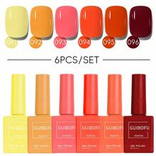 Set Kutek Gel 6 Warna dengan Botol yang Sesuai Warna, Cocok untuk Manikur Wanita di Musim Semi, Gugur, Dingin, dan Musim Panas, Manikur DIY di Rumah, Penataan Manikur Sehari-hari, Set Gel Warna-warni untuk Penggunaan Pribadi, Manikur di Rumah dan Desain Manikur Musiman - MultiWarna - View 32