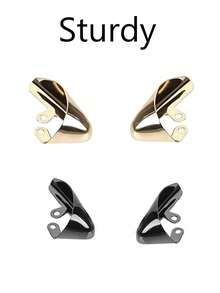 Metal Anti-Kick Toe Protector, Designed To Prevent High Heel Damage, Durable Pointed Toe Cover Elegant Suitable For Women's High Heel Repair Decoration Protection, Portable Decorative Pointed Toe, Durable And Fashionable, Perfect For High Heels, Boots And High Heels, Shoe Decoration, Protection Repair, Easter Gift, Mother's Day Gift, Independence Day Gift, Travel Essential, Party Favor, Wedding Gift - Multicolor - View 16