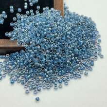 30g/Pack, Approx. 1800pcs, 2.5mm Glass Seed Beads, Oily Dyed Core Series, Suitable For Handmade DIY Charm Bracelets, Pendants, Jewelry & Accessories Making - 2.5mm 109A Oil-dyed Core 19 Colors - View 22