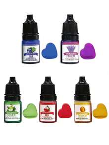 1 Bottle 12 Colors 5ml Epoxy Resin Pigment Transparent UV Epoxy Resin Dye Liquid DIY Jewelry Making Accessories Candle Dye - UV Color Pigment - View 5