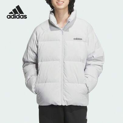 Adidas/Adidas Authentic Long Sleeve Down Jacket New Men's Casual Down Jacket JL9584