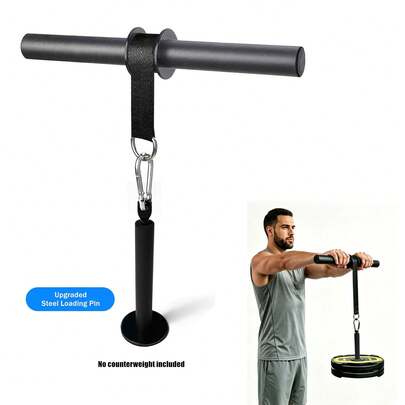 Yoyoapple Blaster de muñeca y antebrazo, rodillo de fuerza muscular para muñeca y antebrazo para entrenamiento con mangos de agarre de espuma suave, equipo de fitness de entrenamiento con cuerda de carga de peso antideslizante para gimnasio y hogar