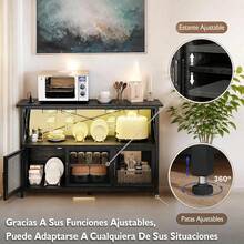 Bars & Wine Cabinets - Black - View 6