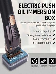Salon-Grade, Professional Hair Clipper Oil Box - Durable Rayon, Ideal For All Hair Types - Multicolor - View 2
