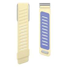 Soft Silicone Dual-Color Sports Watch Band For 5.0 Wristband Fitness Tracker, Smart Watch Band Replacement, 5.0 Wristband Unisex, 12 Colors Available - 25mm - View 5
