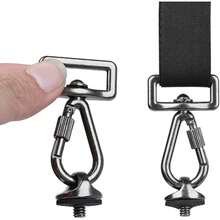 Camera Neck Strap Screw Holder, 1/4 Thread Camera Screws With Rubber Washer For Quick Install/Release Wrist Strap Sling - View 8