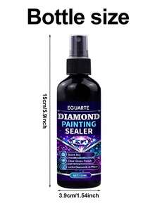 New Diamond Painting Sealant Spray, Quick-Drying Diamond Art Sealant, Prevent Yellowing, With Transparent Gloss Protection Layer, Firmly Lock Diamonds, Used For Diamond Art, Coasters, Art Puzzles And DIY Craft Projects. - A - View 8
