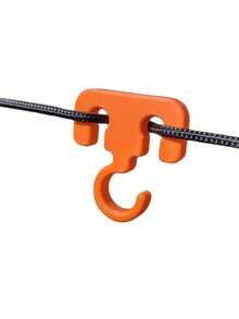 Tarp Rope Hook, Portable Camping Gear, Tent Guyline Storage Hook, Outdoor Multi-Function Hanging Ring - Multicolor - View 7