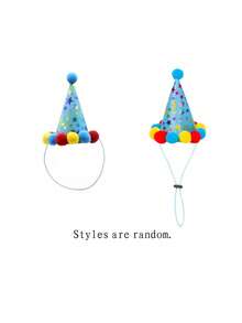 5pcs/3pcs Pet Dog Birthday Hat, Dog Birthday Decorations, Dog Birthday Headband, Dog Birthday Party Supplies, Birthday Dog Outfit For Small, Medium And Large Dogs And Cats, Dog Party Decorations - Multicolor - View 10