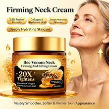 SEPK Bee Venom Instant Firming Neck Cream,Enriched With Hyaluronic Acid, Lifts Neck Skin. Suitable For All Skin Types, For Day And Night Use. Refreshing And Easily, Firming, Deep Hydration - Collagen - View 6