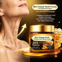 SEPK Bee Venom Instant Firming Neck Cream,Enriched With Hyaluronic Acid, Lifts Neck Skin. Suitable For All Skin Types, For Day And Night Use. Refreshing And Easily, Firming, Deep Hydration - Collagen - View 7