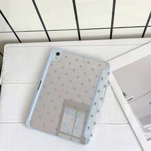 淺藍色星星格紋 Y 型支架保護平板保護套，附筆筒，相容 iPad 第 10 代 Smart Case/11(A16 2025)/相容 Galaxy S9/S7/S10+/相容 /相容 - 彩色 - 查看 8