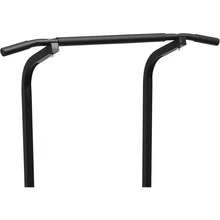 GLADNEY Klimmzugstation Power Tower Dip Station verstellbar, Multifunktion Trainingsstation für Zuhause mit Pull-Up, Push-Up & Beinheben, 150kg belastbar, Fitnessgerät Schwarz für Heimtraining - Standard - Übersicht 8