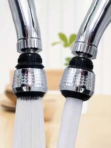 Kitchen Faucet Aerator, Universal Swivel Water Outlet, Water-Saving Anti-Splash Tap Filter, Fits Most Home Faucets, Switchable Water Modes, Anti-Splashing Design, Easy Vegetable & Dish Washing, Simple Installation Without Tools, Durable, Home Kitchen & Bathroom Tap Extension Pressure Booster Aerator, Kitchen Sink Faucet Accessory, Reduces Water Splatter, Practical Home Kitchen & Bath Small Accessory - Multi-color - View 9