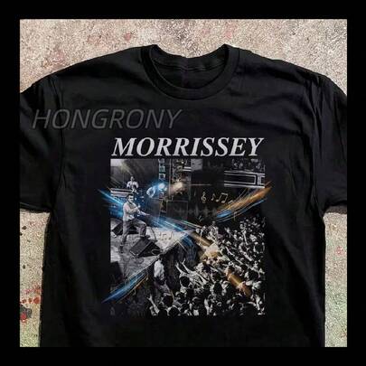 Morrissey Vintage Concert T-Shirt Indie Rock Music Fan Gift