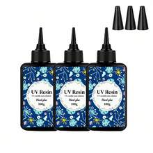 1000g/500g/100g UV Resin, High Hardness, Ultra-Transparent, Low Odor, Non-Yellowing, Bubble-Free, Pre-Mixed, Fast-Drying, Suitable For Jewelry Making, DIY Crafts, Coating - UV Resin - View 15
