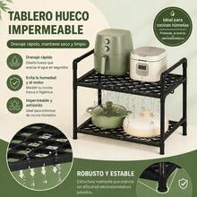 Microwave Oven Stand - White - View 5