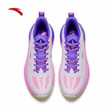 Anta Light Cavalry 10 Low-Top Basketball Shoes For Men, Professional Performance, Anti-Slip, Wear-Resistant Sports Shoes 112621603 - Mist Purple-5 - View 3