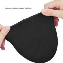 1 Pair Cycling Shoe Covers, Mountain Bike & Road Bike Shoe Covers, Waterproof Warm Toe Protection Shoe Covers, Winter Bicycle Shoe Covers Protective Covers - Black - View 9