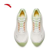 Anta Champion Running Shoes 3rd Generation V3 Nitrogen Technology Cushioning Running Shoes Women's Long Distance Training Shock Absorption Sports Shoes - Papyrus White/Rice Yellow/Apathetic Color-4 - View 3