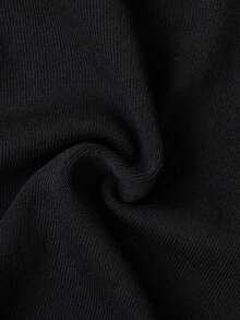 Women's Sexy Bowknot Decor Long Sleeve Sweater - Black - View 10