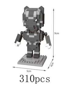 Disney The Avengers Spider-Man Building Blocks 310PCS Action Cartoon Character Superhero Hulks Groot Brick Model Building Block For Birthday Gifts - Multicolor - View 14