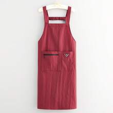 1pc Long Apron For Women, Lightweight And Breathable, Multi-Functional Pocket Design, Dedicated Phone Pocket, Kitchen Cooking Protection, Suitable For Kitchen Cooking, Restaurant, Party Gathering, Gift For Family - Multicolor - View 16