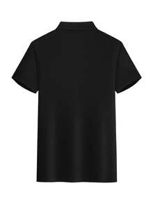 Men Polo Shirts - Black - View 2
