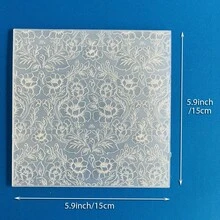 Embossing Plates, Wall Tiles, Wood Grain, Multiple Pattern Embossing Templates, Plastic Texture Mats, Suitable For Greeting Card Making, Scrapbooking, DIY Paper Crafts - Embossed Wall Tiles - View 19
