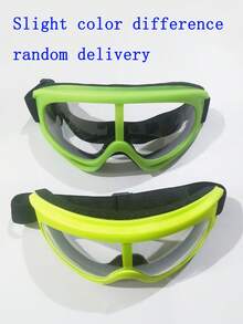 1 Pair Skiing Windproof Anti-Splash Goggles, Outdoor Sports Eyewear X400 Dustproof Motorcycle Windshield Glasses - Multicolor - View 25