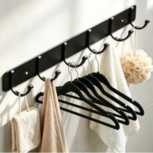Premium Velvet Hangers,Non-Slip Thin Flocked Felt Hangers, Sturdy Clothes Hangers, Heavy Duty Coat &Suit Hangers, Durable Suit Hangers For Closet Use, Ideal Closet Supplies 1PC - Multicolor - View 5