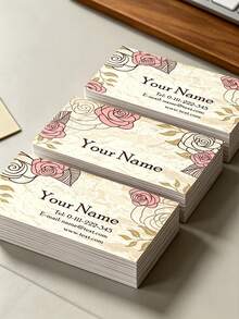 500/1000Pcs Laminated Double-Sided Custom Business Cards, Personalized QR Code Business Cards, Can Be Customized With Printed Name, Phone Number, Address, Logo, And Text Information. Professional Business Cards Can Be Customized, Suitable For Workplaces, Offices, Company Employees, Business Marketing, Social Networking, And Personal Promotion. - Customized Business Cards - View 6