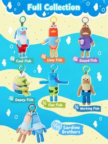 Pop Mart Labu'bu Bikini Bottom Residents - Boneka Lucu (Kotak Buta Acak 1 buah) - MultiWarna - View 8