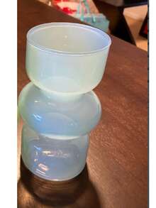 One-Piece Glass Vase, Suitable For Home Decor, Holiday Gifts, Home Decoration, Vase, Tabletop Centerpiece, Birthday Graduation Room Decoration - 1PC - View 12