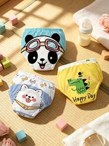 Infant Toddler Potty Training Underwear, Little Yellow Chick Frog Panda ...